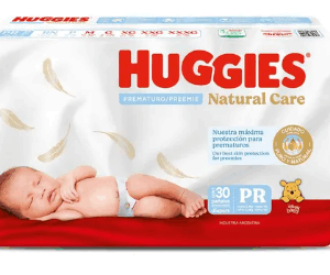 HUGGIES NATURAL CARE PREMATURO