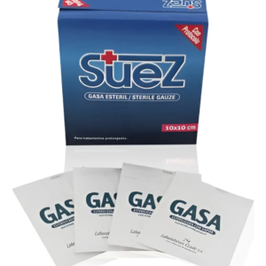 GASA ESTERILIZADA SUEZ 10X10 CM