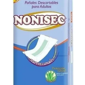 PAÑAL RECTO 20 UNI NONISEC TALLE EEG