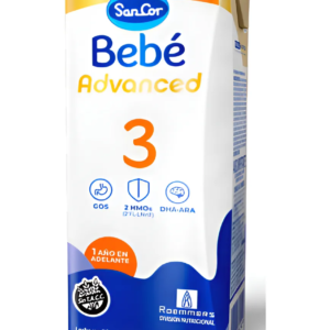 LECHE SANCOR BEBE ADVANCED 3. BRICK POR 200 ML