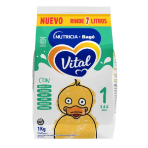 LECHE VITAL 1 EN POLVO POUCH DE 1 KG DE 0-6 MESES