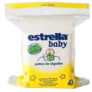 PAÑOS DE ALGODON ESTRELLA GRANDE