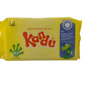 TOALLITAS HUMEDAS KANDU 48 UNIDADES