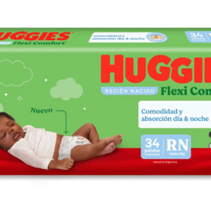 HUGGIES FLEXI RN 34 UNIDADES