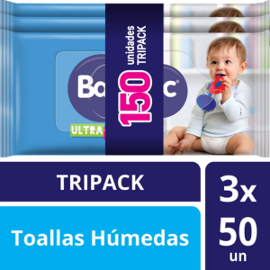 TOALLAS HUMEDAS BABYSEC TRIPACK 50 UNI