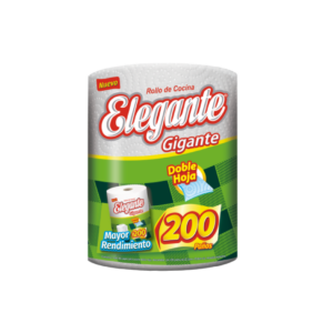 ROLLO DE COCINA ELEGANTE 200 PAÑOS