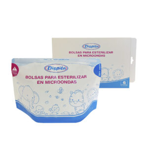 BOLSA PARA ESTERILIZAR EN EL MICROONDAS 6 UNIDADES