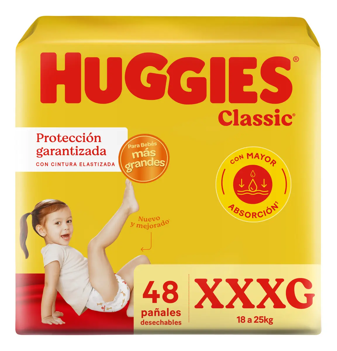 HUGGIES CLASSIC XXXG 48