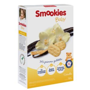 GALLETITAS SMOOKIES BABY VAINILLA Y TRIGO 150 GR